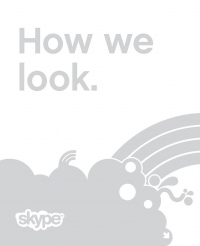 Skype Brand Book How We Look