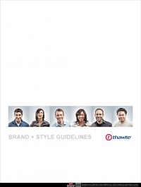 thawte brand and style guidelines