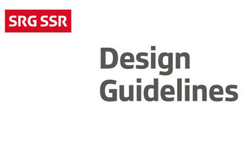 SRG SSR design guidelines