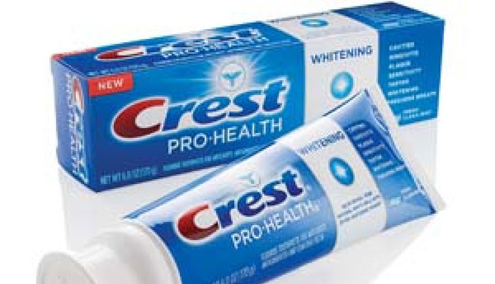 P&amp;G Intros Crest Pro-Health Whitening Toothpaste