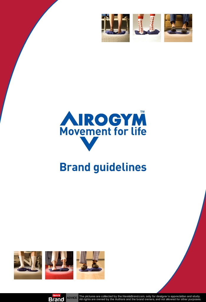 Airogym Movement for Life brand guidelines
