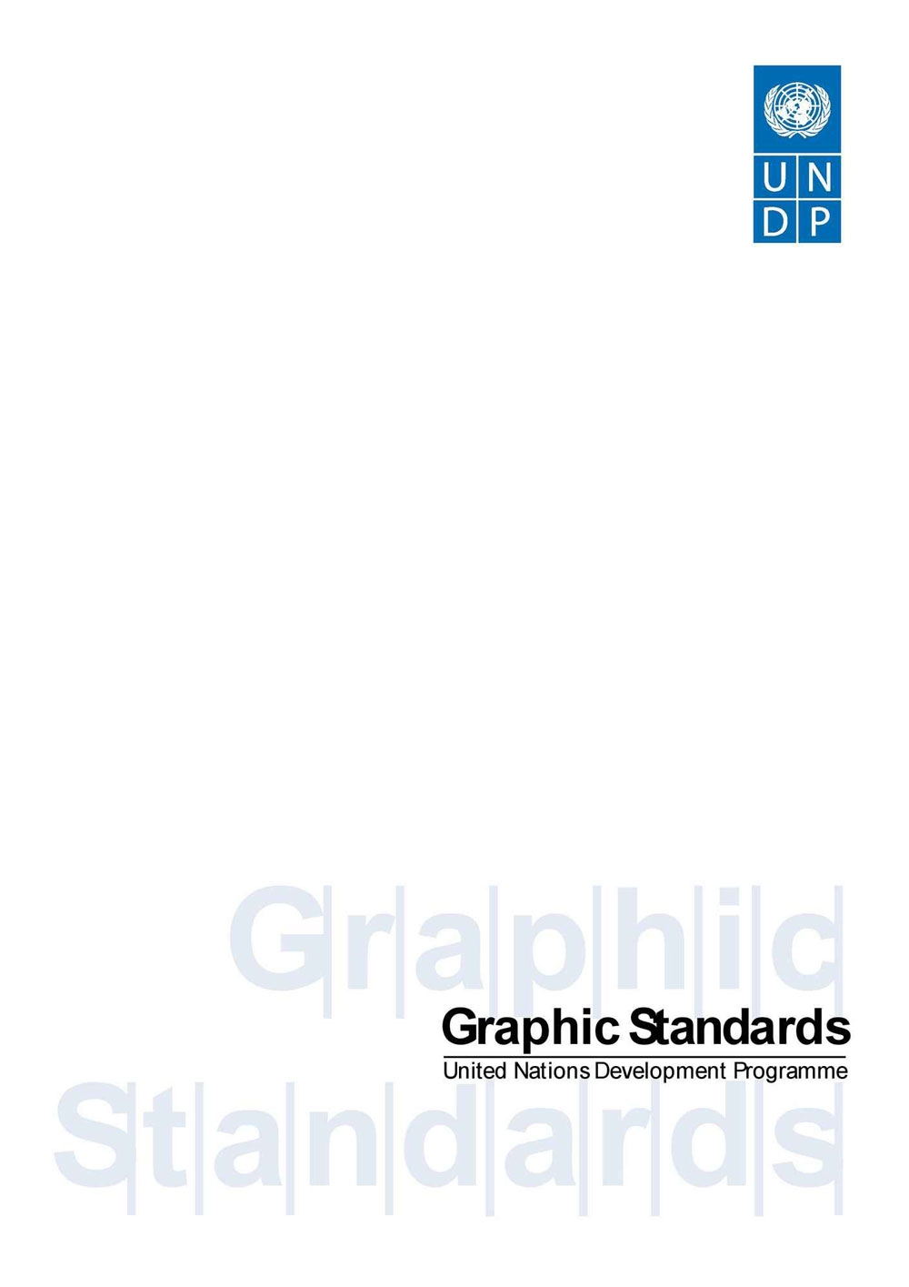 United Nations Development Programme Graphic Standards