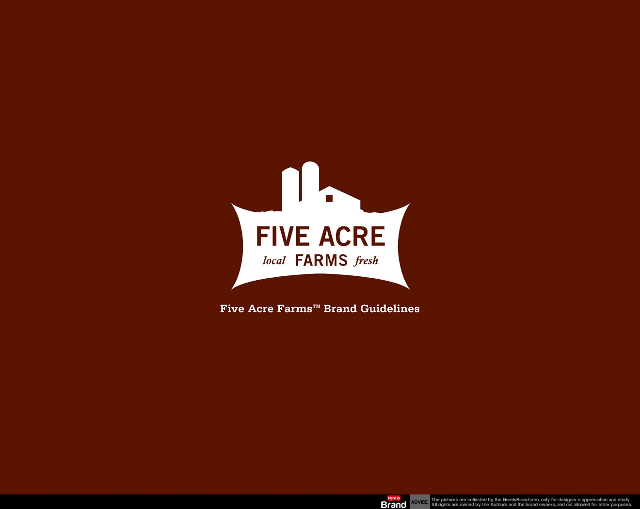 Five Acre Farms brand guidelines