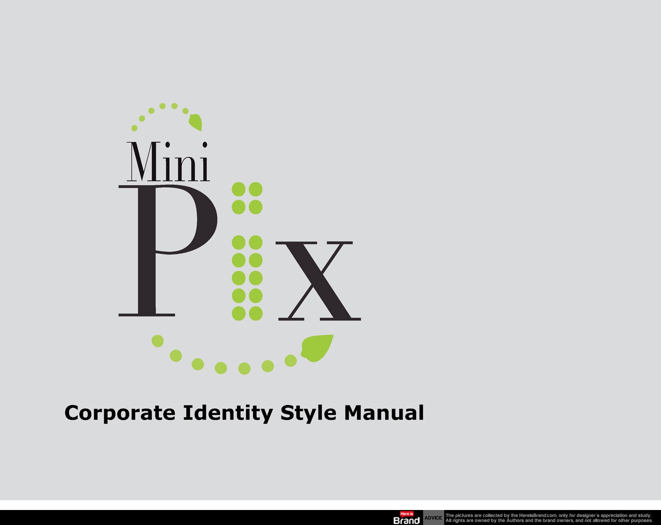 Mini Pix corporate identity style guide