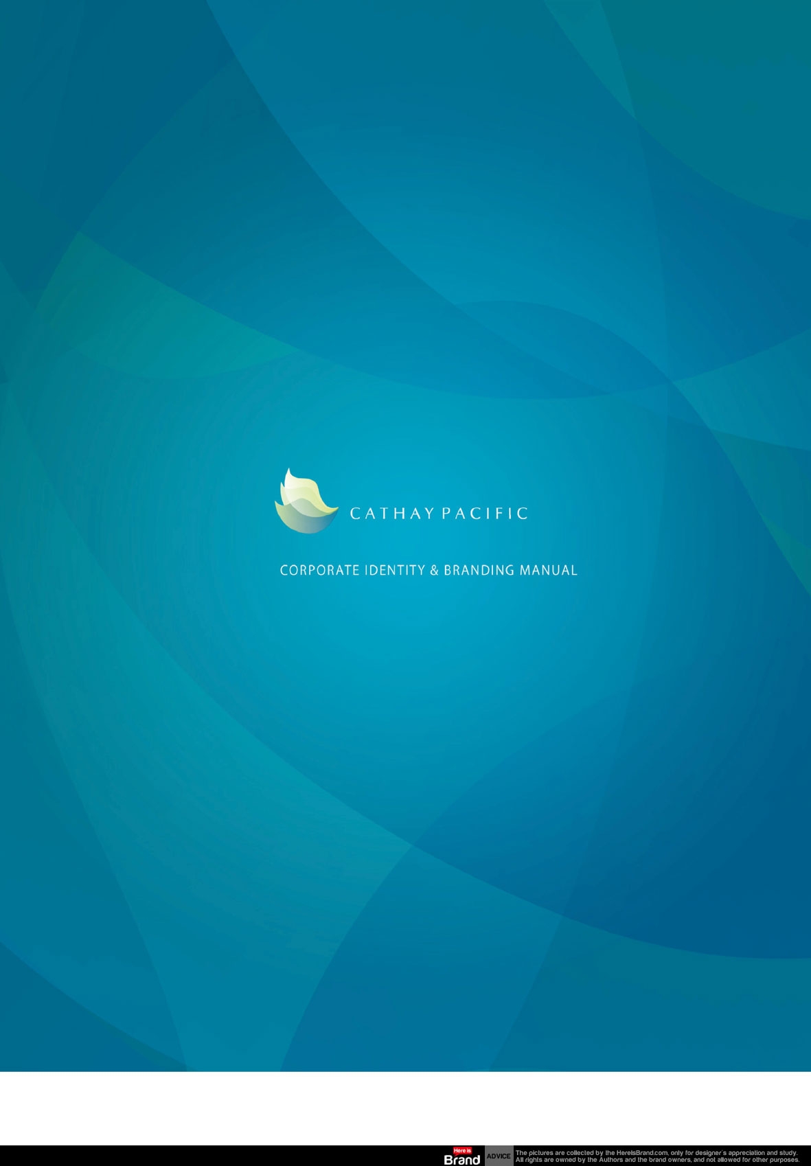 Cathay Pacific corporate identity and brand identity manual