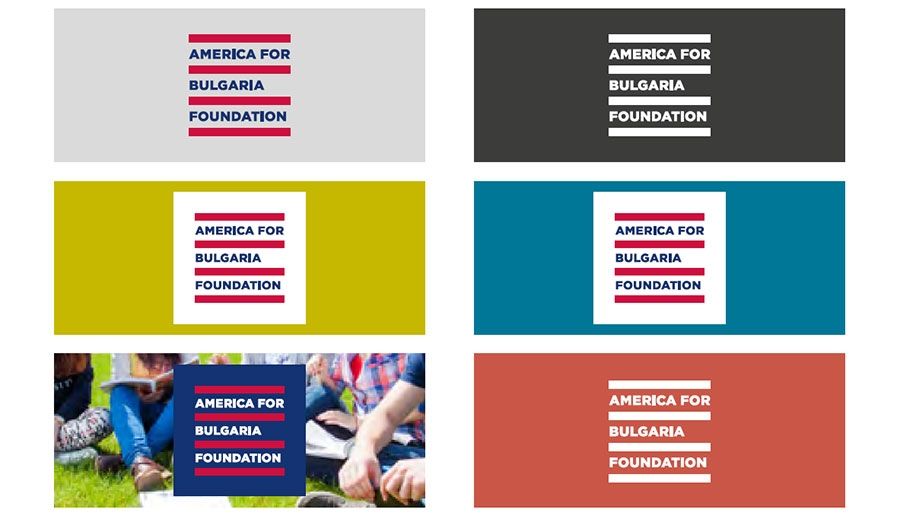 ABF America for Bulgaria Foundation brand guideline